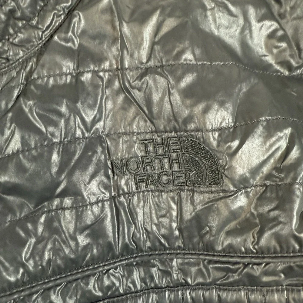 The North Face Mack Moto Jacket Mens 2XL Black  Motorcycle Nylon Quilted Outdoor